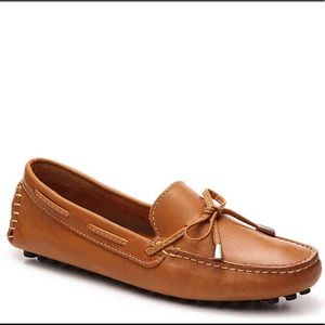 DSW Mercanti Fiorentini brown leather loafers